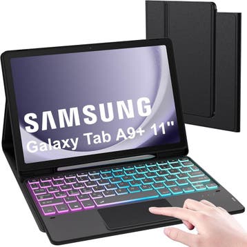 Tab A9+ Hoes + Trackpad QWERTZ | 29% korting | Retour deal, Verzenden