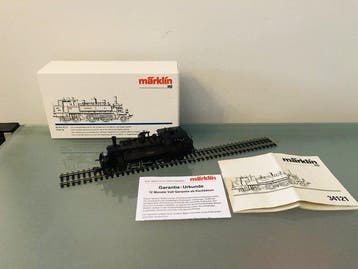 Märklin H0 - 34121. Box and documents. - Stoomlocomotief (1), Hobby & Loisirs créatifs, Trains miniatures | HO