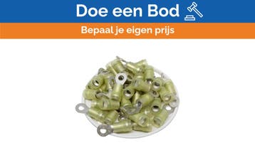 Bieden: TE Connectivity PIDG Insulated Ring Terminal Yellow, Ophalen of Verzenden, Nieuw