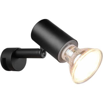 Moderne LED Wandlamp Mat Zwart - Spatwaterdicht IP44, GU10 F, Verzenden, Nieuw