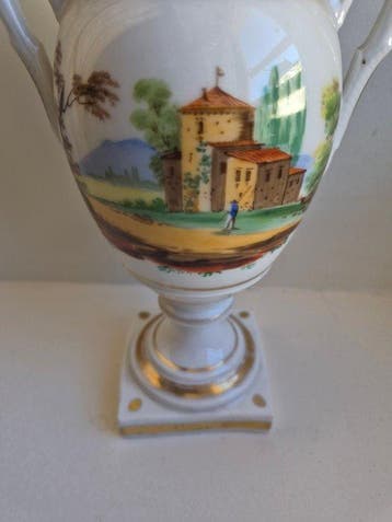 Porcelaine de Paris, attr. - Vase - Porcelaine, Antiek en Kunst
