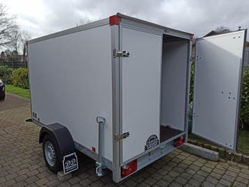 Huur een gesloten aanhangwagen, motortrailer of bagagewagen, Ophalen