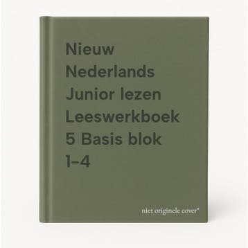 Nieuw Nederlands Junior lezen Leeswerkboek 5 Basis blok 1-4, Verzenden, Zo goed als nieuw