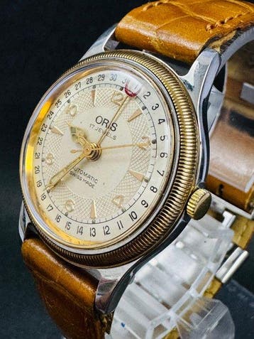 Oris - Pointer Date - 974 - Homme - 1990-1999, Handtassen en Accessoires, Nieuw