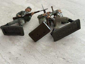 Lineol - Figuur - soldat x 3 lineol très rare no durso