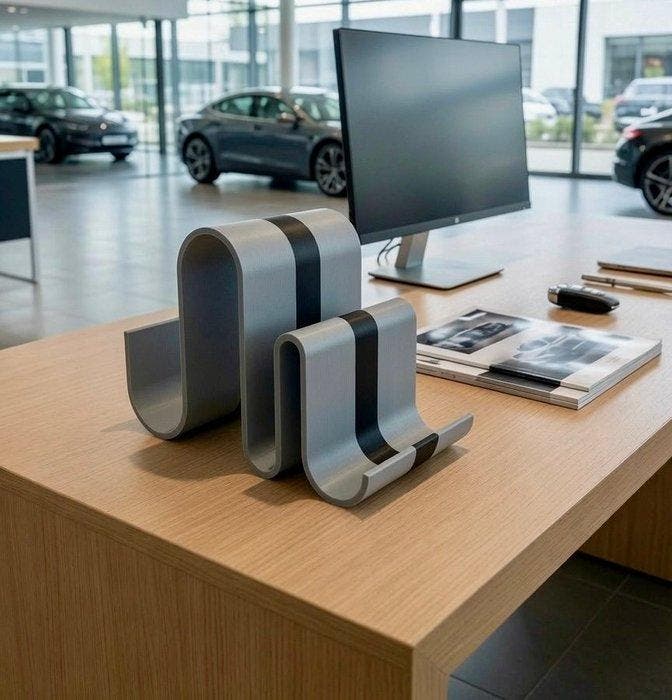 TiWo Design - Porte-revues - Space Age Wave Stand pour, Antiquités & Art, Art | Objets design