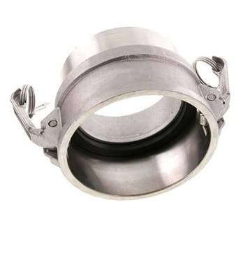Raccord Camlock DN 90 (4) en acier inoxydable à souder, Verzenden, Nieuw