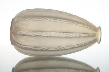 Marius Ernest Sabino - Vaas - Ondulations - Opaline glas