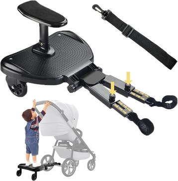 Meerijplankje Universeel | 34% korting | Retour deal, weg..., Kinderen en Baby's, Kinderwagens en Combinaties, Verzenden, Gebruikt