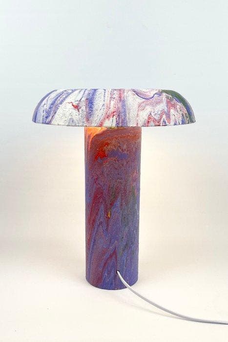 Design Social Club - Lamp - Serie Nobele Rot - Aluminium,, Antiquités & Art, Art | Objets design