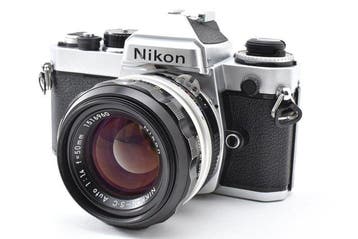 Nikon FE + Nikkor-S.C Auto 1.4/50mm Single lens reflex, Nieuw