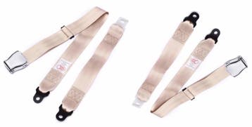 2 Point Airplane Buckle Lap Seat Belts Beige, Ophalen of Verzenden, Nieuw