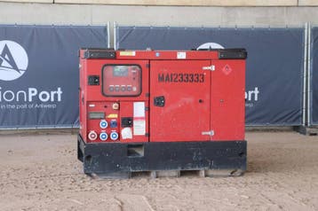 Veiling: Generator Pramac GRW22 Diesel 19.8kVA 2016, Ophalen