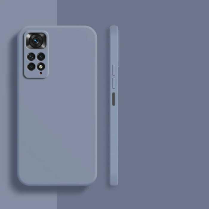Xiaomi Redmi Note 10 Pro Square Silicone Hoesje - Zachte, Télécoms, Téléphonie mobile | Housses, Coques & Façades | Marques Autre