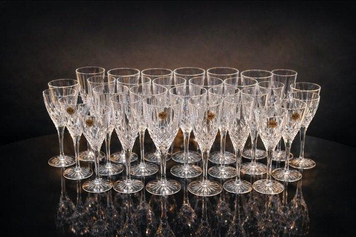 RCR Royal Crystal Rock - Drinkservies (30) - Kristal -, Antiek en Kunst, Antiek | Meubels | Tafels