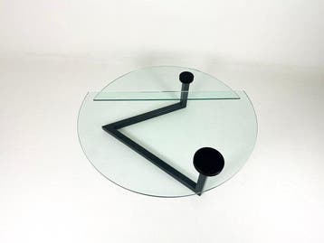 Alias - Carlo Forcolini - Salontafel - Karate - Metaal, Glas
