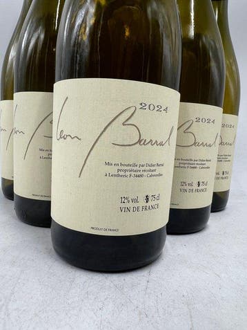 2024 Domaine Leon Barral blanc - Roussillon - 6 Bouteilles