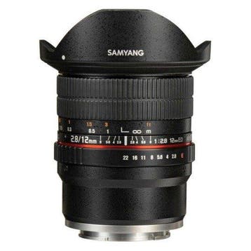 Samyang 12mm F2.8 ED AS NCS Fish-Eye Fujifilm X-Mount -, Audio, Tv en Foto, Nieuw