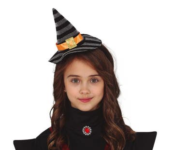 Halloween Tiara Heksenhoed Kind, Verzenden, Nieuw