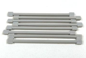 Vintage Fischertechnik 38257 Winged Axle 75, grijs, 8 stuks, Verzenden, Nieuw