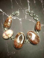 Mexicaanse Laguna-kantagaat in aardetonen - Armband -