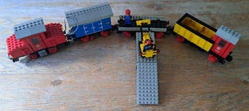 Lego Set - 7720 - City - Diesel Freight Train Set