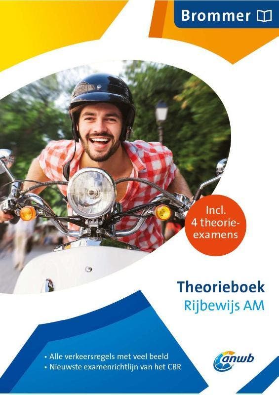 Theorieboek Rijbewijs AM brommer 9789018042202 ANWB, Livres, Loisirs & Temps libre, Envoi