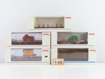 Märklin H0 - 00753-20/00753-15/00753-09/47361/46963 - Wagon, Nieuw