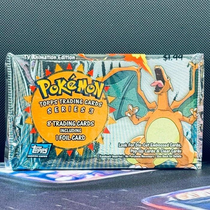 Pokémon Booster pack - Topps Trading Cards Series 3 2000, Hobby en Vrije tijd, Verzamelkaartspellen | Pokémon