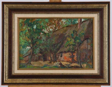 Jan Kruijssen (1874–1938) - Achterzijde boerderij