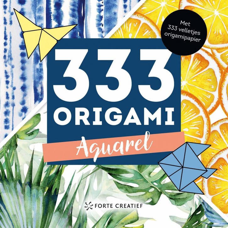 333 Origami Aquarel (9789000389384), Boeken, Hobby en Vrije tijd, Nieuw, Verzenden