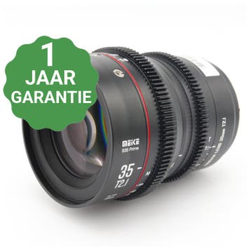 10% korting | Meike MK 35mm T2.1 Canon EF | Tweedehands, TV, Hi-fi & Vidéo, Verzenden