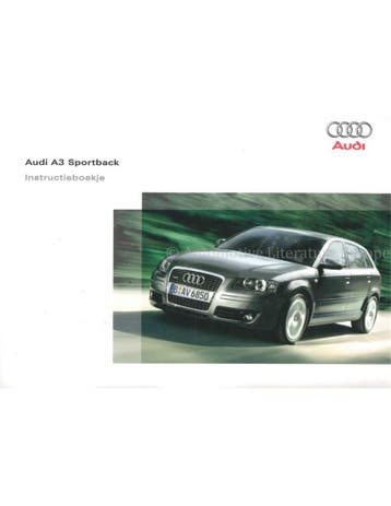 2004 AUDI A3 SPORTBACK INSTRUCTIEBOEKJE NEDERLANDS, Autos : Divers, Modes d'emploi & Notices d'utilisation