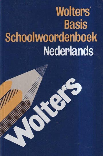 WOLTERS BASISSCHOOLWOORDENBOEK - Wolters, Verzenden, Nieuw