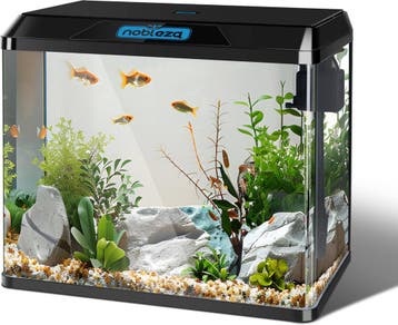 Aquarium Kit - 49,8x29x43,5 cm - 54L - Zwart - Nobleza, Animaux & Accessoires, Poissons | Aquariums & Accessoires, Verzenden