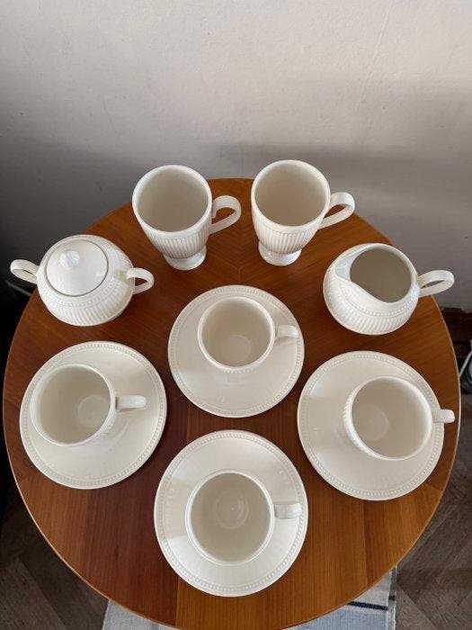 Wedgwood - Koffieservies - Windsor - Porselein, Antiquités & Art, Antiquités | Meubles | Tables