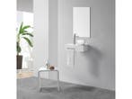 Veiling - Fonteinset Links - Mat Wit - Rechthoek - 40x21.3x1, Bricolage & Construction, Sanitaire
