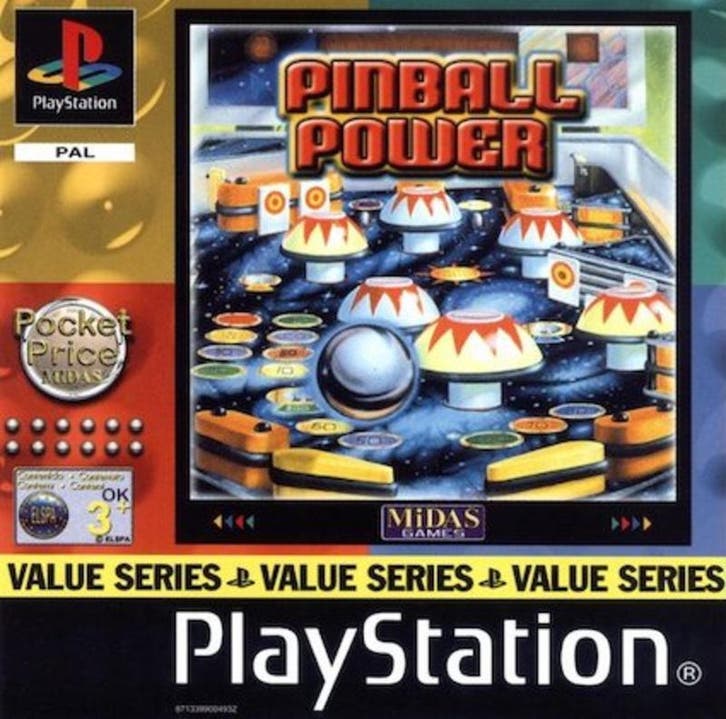 Pinball Power (PS1 Games), Games en Spelcomputers, Games | Sony PlayStation 1, Zo goed als nieuw, Ophalen of Verzenden