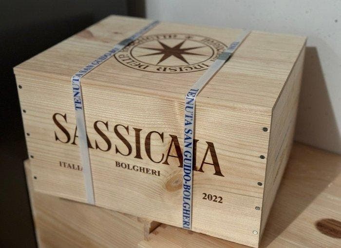2022 Tenuta San Guido, Sassicaia - Bolgheri - 6 Flessen, Collections, Vins