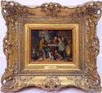 Johann Adalbert Heine (1850-1903) - Moines et Chasseurs en