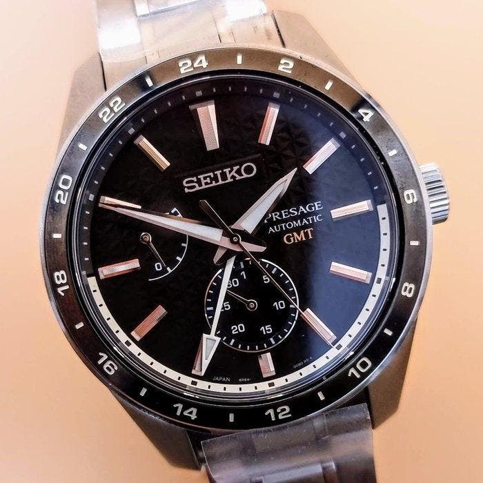 Seiko - Presage KESHIZUMI Sharp Edged GMT - SPB275J1 - Heren, Handtassen en Accessoires, Horloges | Heren