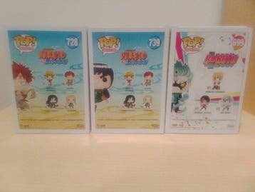 Funko - Jouet - Naruto Shippuden - Rock Lee #739 + Mitsuki