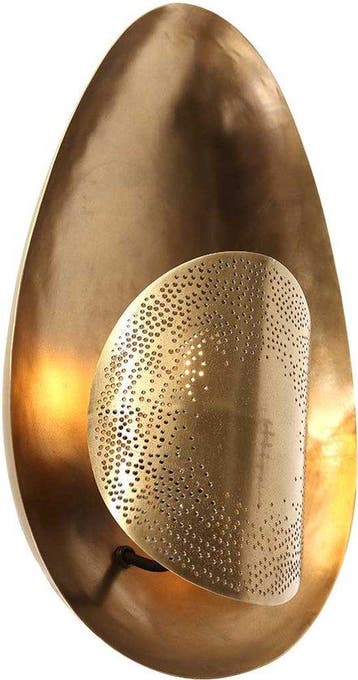 2dekans | Anne Lighting wandlamp Brassi - brons - metaal -, Huis en Inrichting, Ophalen of Verzenden, Nieuw