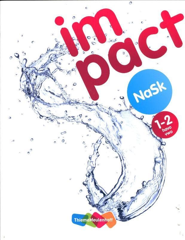 Impact Basisboek 1/2 Havo/Vwo 9789006340679 Hans van Bemmel, Boeken, Schoolboeken, Gelezen, Verzenden