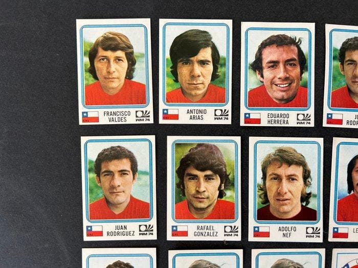 1974 Panini World Cup Munchen 74 Chile - 14 Sticker - Near, Collections, Autocollants