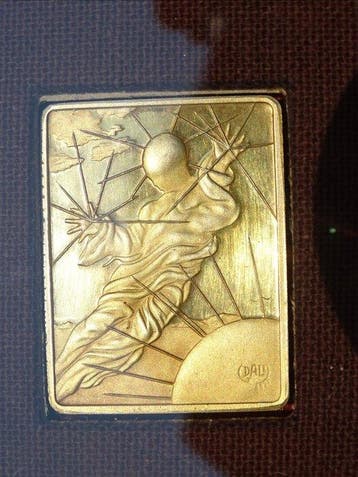 Salvador Dali (after) - sculptuur, God in The Creation of, Antiek en Kunst