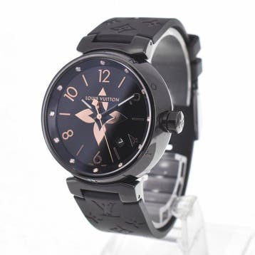 Louis Vuitton - Tambour All Black GM - QA049 - Homme -
