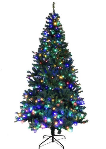 2dekans | Coast Kunstkerstboom met LED-verlichting – 210 cm, Diversen, Kerst, Ophalen of Verzenden, Nieuw
