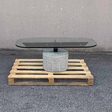 Saporiti - Maurizio Salvato - Salontafel - Brian - cement,