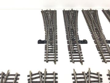 Märklin H0 - 2272/2273 - Modeltreinsporen (10) - 10 stuks, Hobby en Vrije tijd, Nieuw